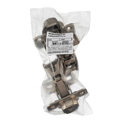 Петля мебельная Clip-on 165° угловая с ответной планкой и доводчиком - фото 2