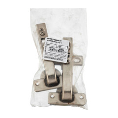 Петля мебельная Clip-on 90° угловая с ответной планкой и доводчиком (2 шт.) - фото 2