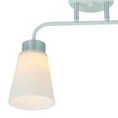 Люстра потолочная Schaffner Fattore E27 80 Вт 12 кв.м (4555-2 WH-CR) - фото 6