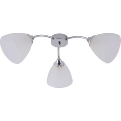 Люстра потолочная Schaffner Abierto E27 180 Вт 16 кв.м (4425-3 CR) - фото 9