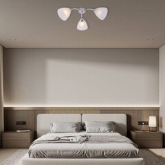 Люстра потолочная Schaffner Abierto E27 180 Вт 16 кв.м (4425-3 CR) - фото 3