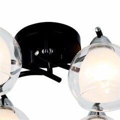 Люстра потолочная Schaffner Cuarto E27 240 Вт 22 кв.м (2079-6) - фото 6