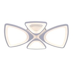 Люстра светодиодная потолочная Schaffner Peligroso 108 Вт 3000-6500К 16 кв.м (39083-2-2)