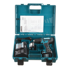 Дрель-шуруповерт аккумуляторная Makita CXT DF333D 12 В 1,5 Ач Li-Ion 2 АКБ и ЗУ (DF333DWYE) - фото 5