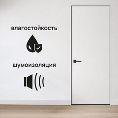 Дверь межкомнатная Lavelly Invisible 800х2300 мм левая с обратным открыванием кромка черная - фото 3