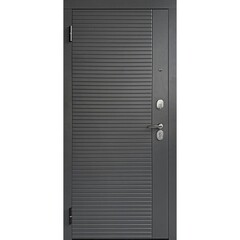 Дверь входная Ferroni Гарда левая сатин графит - эмалит белый 860х2050 мм - фото 3