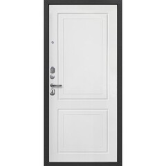 Дверь входная Ferroni Гарда левая сатин графит - эмалит белый 860х2050 мм - фото 5