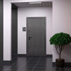 Дверь входная Ferroni Гарда 7СМ правая антик серебро - эмалит белый 860х2050 мм - фото 5