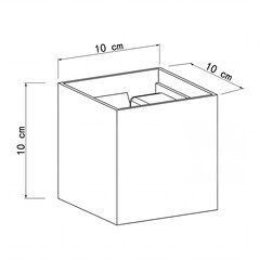 Светильник светодиодный фасадный настенный Arte Lamp Rullo белый 4200К 6 Вт IP65 (A1714AL-2WH) - фото 3