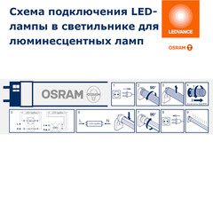 Лампа светодиодная Osram G13 T8 9 Вт 4000К нейтральный свет 220-230 В трубка 600 мм - фото 4