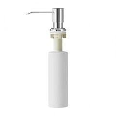 Дозатор для мыла AM.PM X-Joy встраиваемый пластик матовый/нержавеющая сталь хром (A8437100) - фото 4