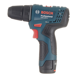 Дрель-шуруповерт аккумуляторная Bosch GSR 120-LI 12 В 2 Ач Li-Ion 2 АКБ и ЗУ (06019G8020)