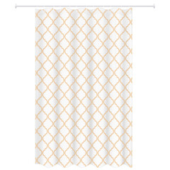 Штора для ванны Master House Треллис 2000х1800 мм PEVA бежевая/белая (75280)