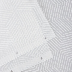 Штора для ванны Master House Айс 2000х1800 мм PEVA белая (75278) - фото 4