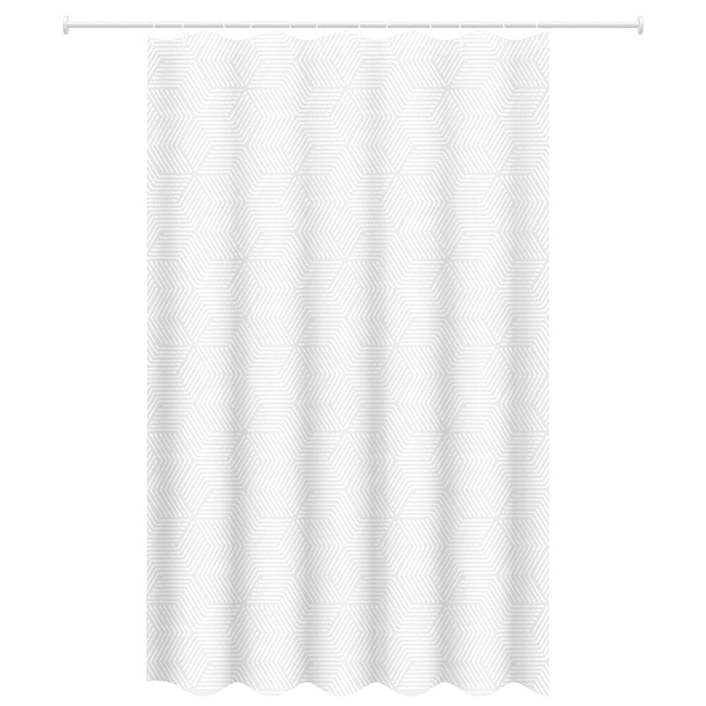 Изображение товара Штора для ванны Master House Айс 2000х1800 мм PEVA белая (75278)