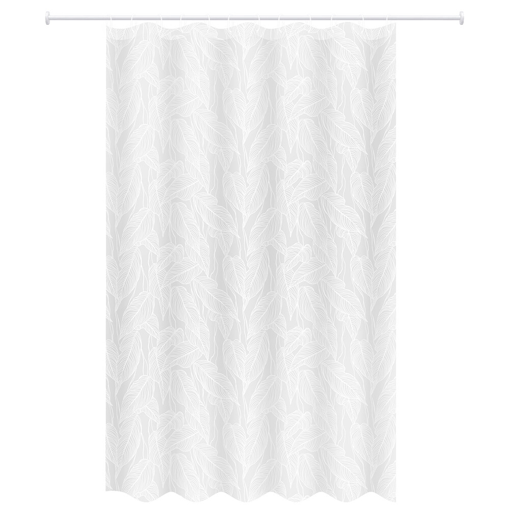 Штора для ванны Master House Бенджамина 2000х1800 мм PEVA белая (75416)