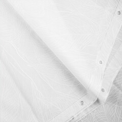 Штора для ванны Master House Бенджамина 2000х1800 мм PEVA белая (75416) - фото 2