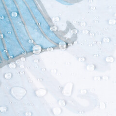 Штора для ванны Master House Тропики 1800х2000 мм полиэстер голубой (75163) - фото 4