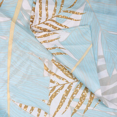 Штора для ванны Master House Тропики 1800х2000 мм полиэстер голубой (75163) - фото 2