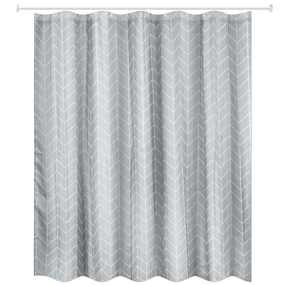 Изображение товара Штора для ванны Master House Впорядке 1800х2000 мм полиэстер серая (75021)