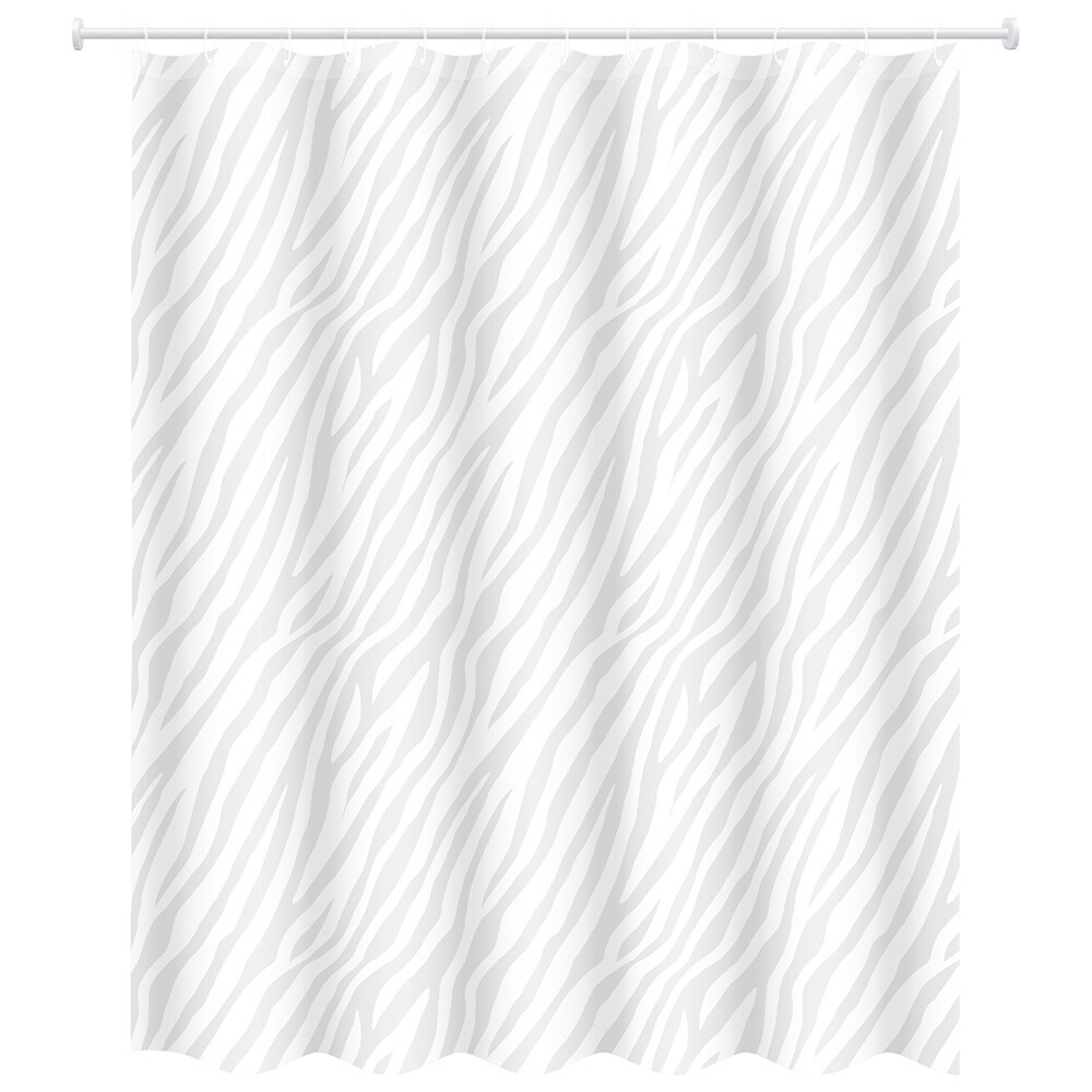Изображение товара Штора для ванны Master House Саванна 1800х2000 мм PEVA белая/серая (75162)