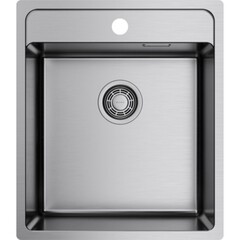 Мойка для кухни Omoikiri Daisen 44-IN 44х51х20 см врезная сталь (4993179) - фото 3