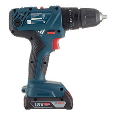 Дрель-шуруповерт ударная аккумуляторная Bosch GSB 180-LI 18 В 2 Ач Li-Ion 2 АКБ и ЗУ (06019F8323) - фото 13