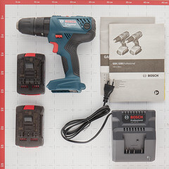 Дрель-шуруповерт ударная аккумуляторная Bosch GSB 180-LI 18 В 2 Ач Li-Ion 2 АКБ и ЗУ (06019F8323) - фото 3