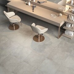 Керамогранит Kerama Marazzi Нант светло-серый 595х595х9 мм (4 шт.=1,44 кв.м) - фото 3