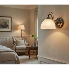 Бра Schaffner Melosso E27 40 Вт 220 В бронза IP20 (3640-1W AB) - фото 5