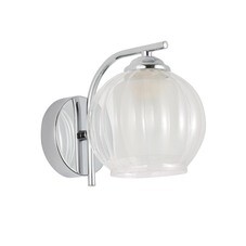 Бра Schaffner Festa E27 40 Вт 220 В хром IP20 (4365-1W CR)