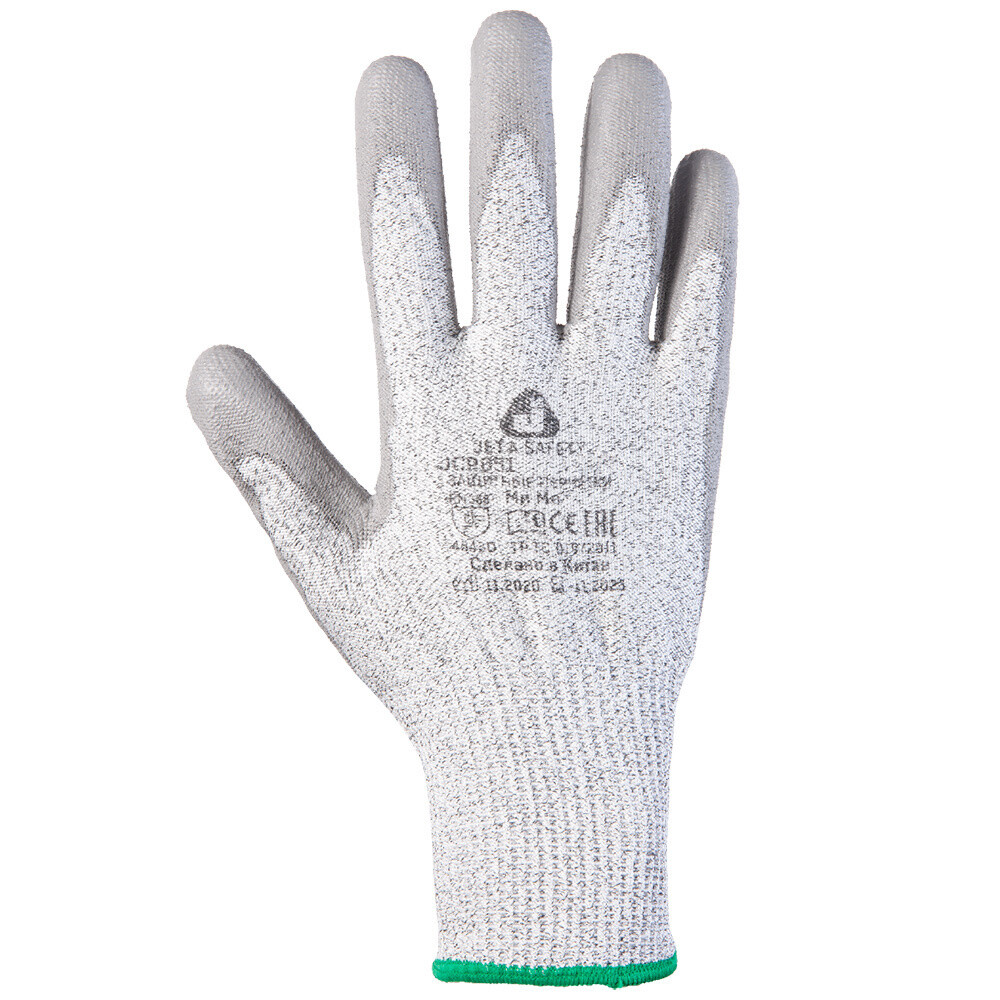 Изображение товара Перчатки защитные Jeta Safety JCP051 XL с частичным ПУ-покрытием Изображение товара Перчатки защитные Jeta Safety JCP051 XL с частичным ПУ-покрытием