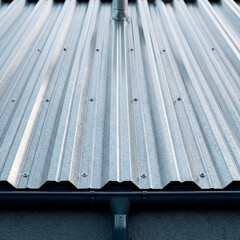 Профнастил НС44 1,07х3 м 0,7 мм оцинкованный - фото 3