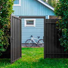 Профнастил С8 1,2х2 м 0,45 мм двухсторонний графитовый серый RAL 7024 - фото 2