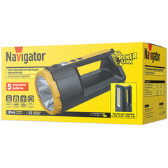 Фонарь прожекторный Navigator NPT-SP37-ACCU светодиодный 1 LED 10 Вт аккумуляторный Li-Ion 1200 мАч пластик 5 режимов (95567) - фото 2