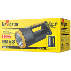 Фонарь прожекторный Navigator NPT-SP36-ACCU светодиодный 1 LED 5 Вт аккумуляторный Li-Ion 1200 мАч пластик 5 режимов (95566) - фото 3