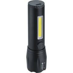 Фонарь ручной Navigator NPT-CM19-ACCU светодиодный 1 LED 3 Вт аккумуляторный Li-Ion 1200 мАч алюминий 3 режима (95695) - фото 2