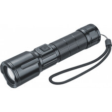 Фонарь ручной Navigator NPT-CM20-ACCU светодиодный 1 LED 10 Вт аккумуляторный/на батарейках AAA Li-Ion 1200 мАч алюминий 3 режима (95660)