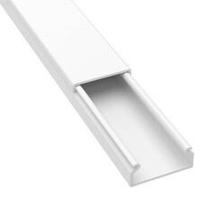 Кабель-канал DKC 22х10 мм белый 2 м (00317) - фото 4