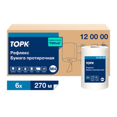 Бумага протирочная Торк Refleх Solution МС 4 Комфорт (270 м х 6 шт.) (120000) - фото 1