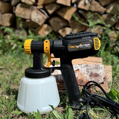 Краскопульт электрический Tecmaster T700 650 Вт 1,2 л (1025700) - фото 5