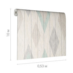 Обои компакт-винил на бумажной основе Elysium Ромбы 74501 (0,53х10 м) - фото 4