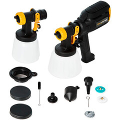 Краскопульт электрический Tecmaster T1200 700 Вт 1,2/0,8 л (1231200) - фото 11