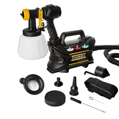 Краскопульт электрический Tecmaster T1000 700 Вт 1,2 л (1231000) - фото 12