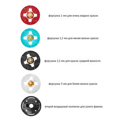 Краскопульт электрический Tecmaster T1000 700 Вт 1,2 л (1231000) - фото 7