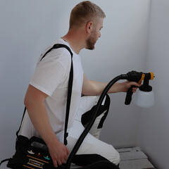 Краскопульт электрический Tecmaster T1000 700 Вт 1,2 л (1231000) - фото 5