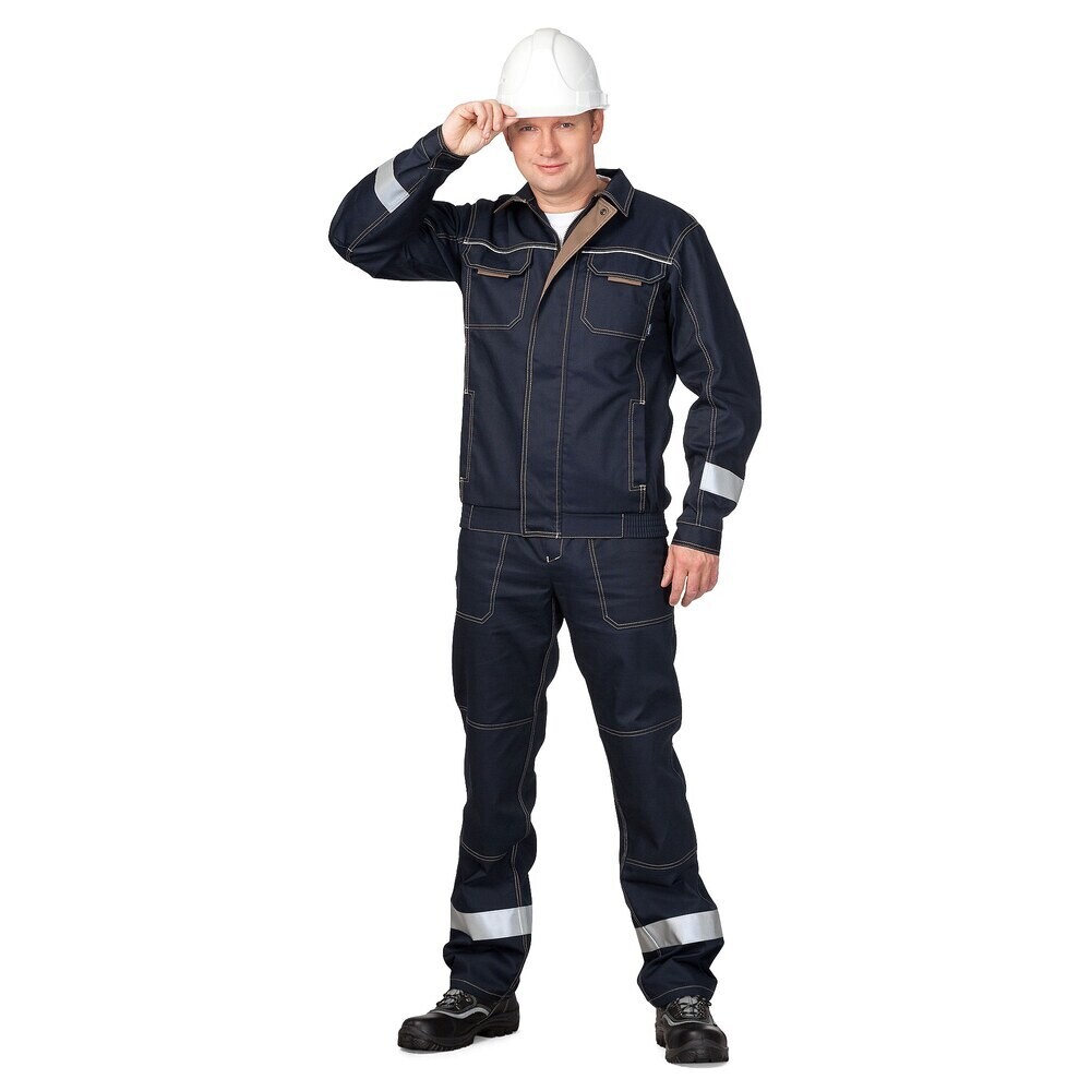 Изображение товара Костюм мужской рабочий Техноавиа Техно 48-50 рост 170-176 см темно-синий