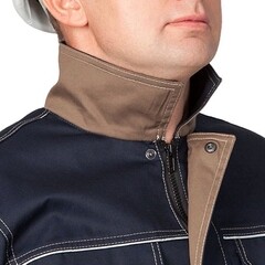 Костюм мужской рабочий Техноавиа Техно 48-50 рост 170-176 см темно-синий - фото 2