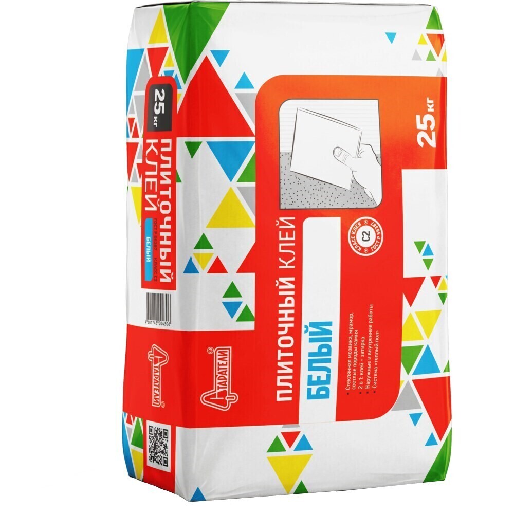 Изображение товара Плиточный клей Старатели белый C2 25 кг