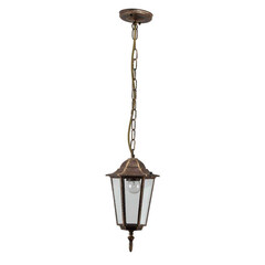 Светильник садово-парковый потолочный Эра Веледа бронза 810 мм E27 60 Вт IP55 (GBS-104-BR-0810)